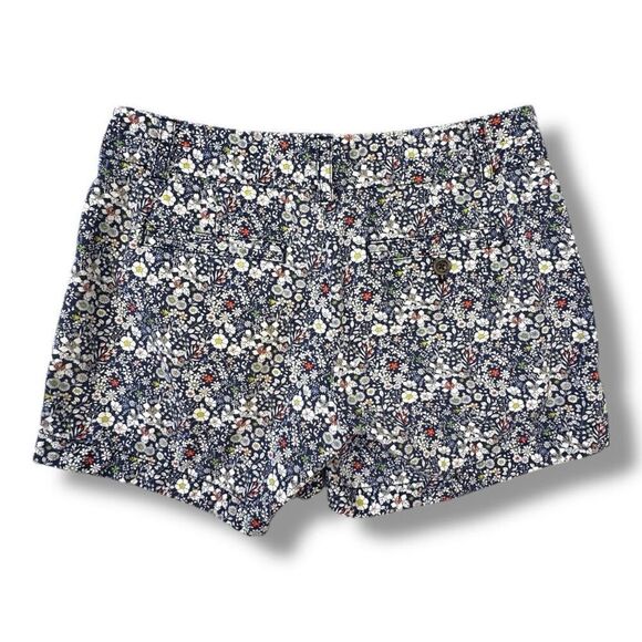 J. Crew Liberty Art Fabrics Floral Shorts Sz 4 - Picture 6 of 12